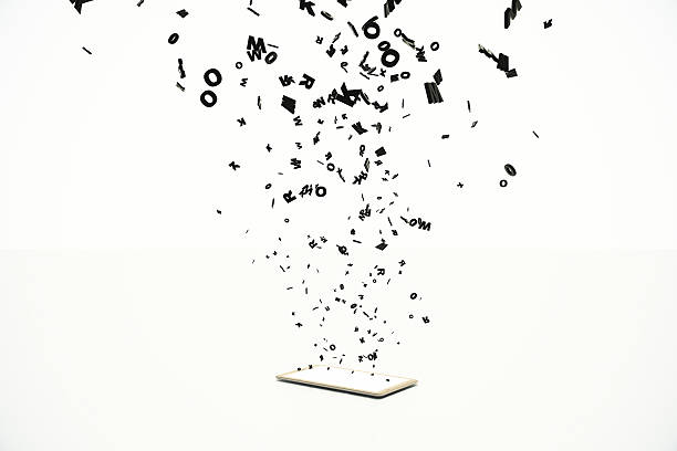 istock Cell phone departing from his letters 501534060