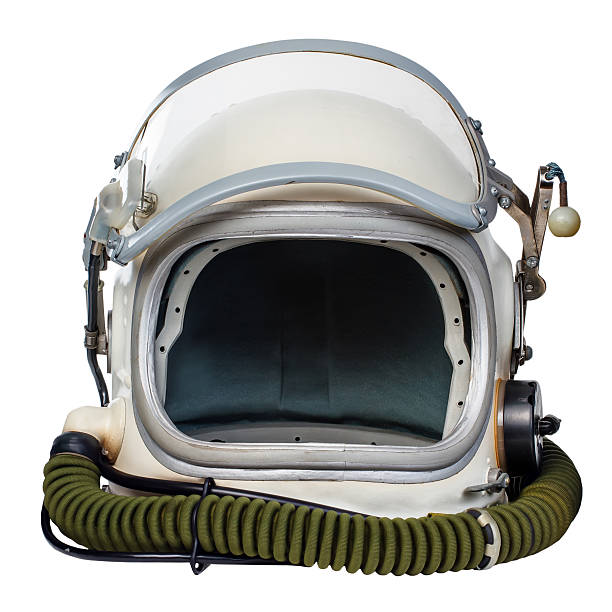istock Vintage astronaut helmet 501535147