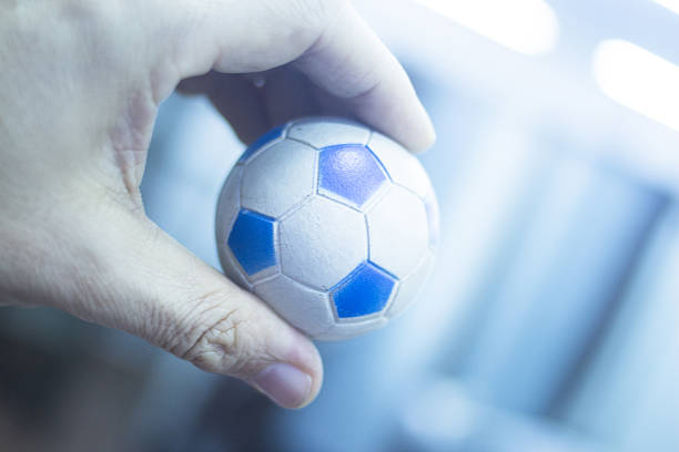 istock Wrist finger hand strength physiotherapy ball 501537026