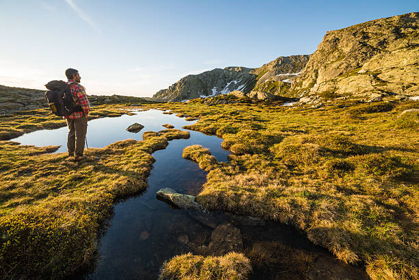 istock Warm sunrise in the Alps 501537925