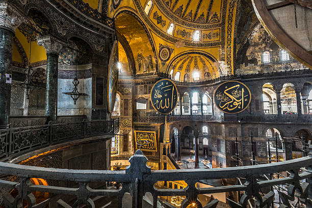 istock The Hagia Sophia (also called Hagia Sofia or Ayasofya) interior 501538506