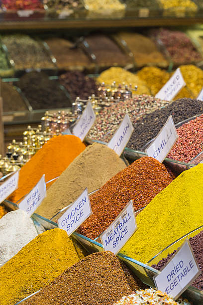 istock Turkey, Istanbul, Spice Bazaar, turkish spices for sale 501539818