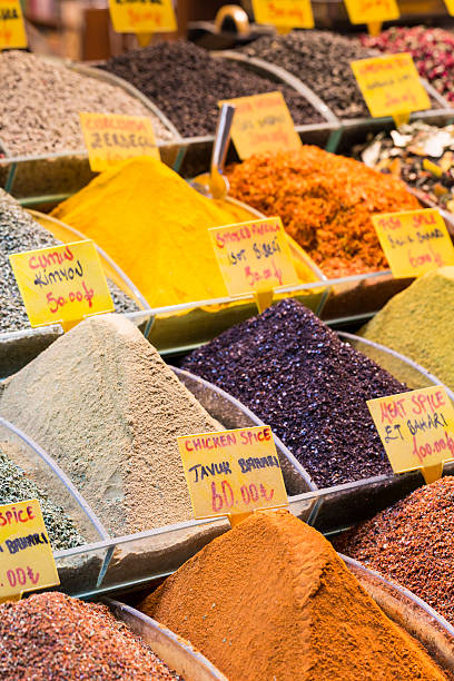 istock Turkey, Istanbul, Spice Bazaar, turkish spices for sale 501540344