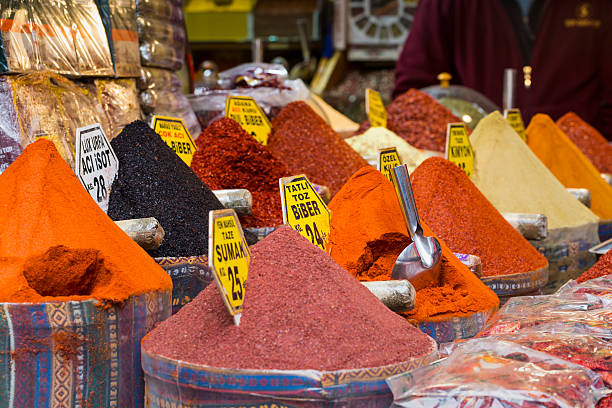 istock Turkey, Istanbul, Spice Bazaar, turkish spices for sale 501541098