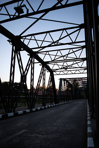 istock Iron Bridge in chiang mai , thailand 501541432
