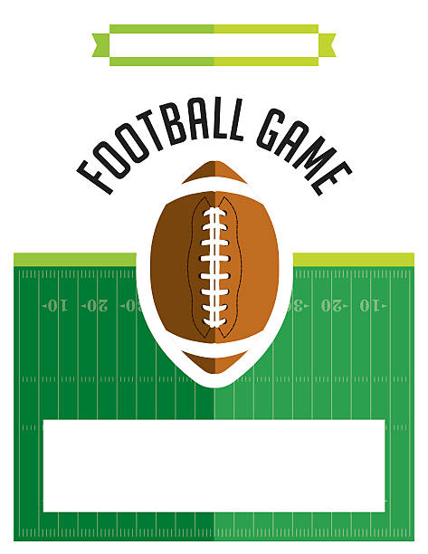 illustrations, cliparts, dessins animés et icônes de flyer illustration de match de football américain - tailgate party illustrations