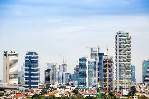 istock Business and financal district in Tel-Aviv, Israel 501546330