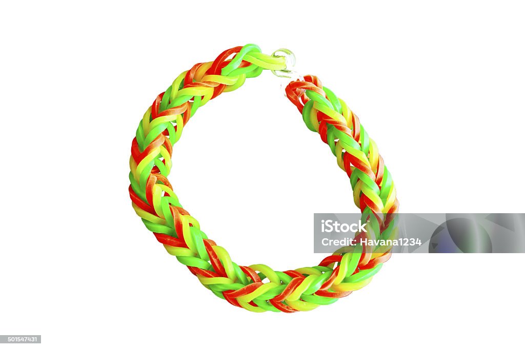 Colorful Rainbow Loom Bracelet Rubber Bands In A Box Stock Photo - Download  Image Now - iStock