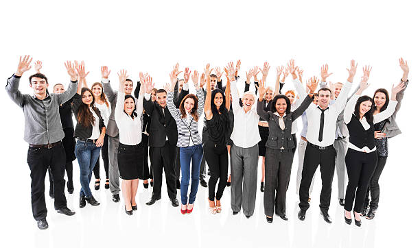 istock Group of business people. 501548463