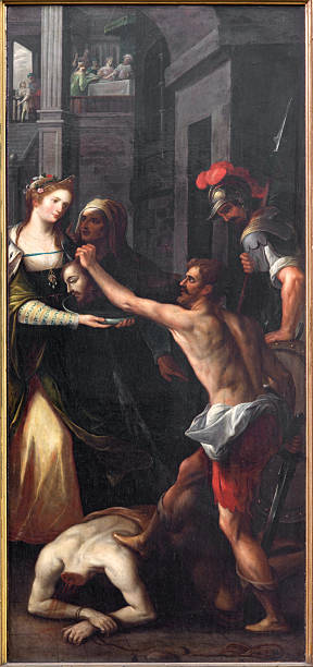 istock Mechelen - Decapitation of st. John the Baptist paint 501549887