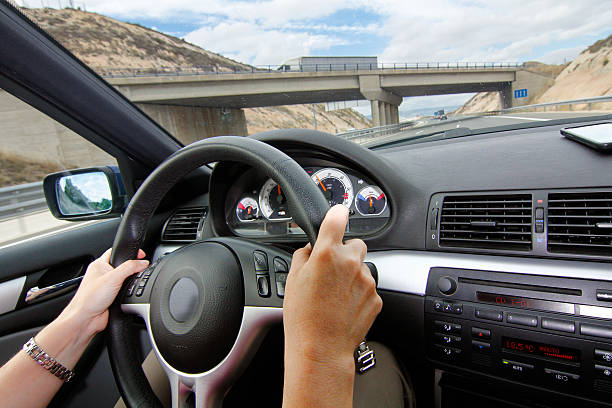 istock inside of a car driving on a motorway 501551923