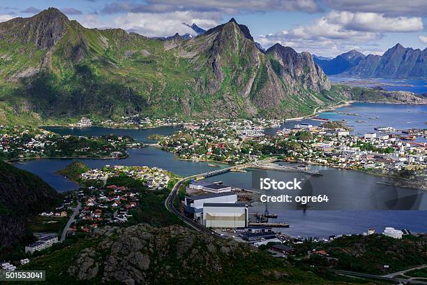 Svolvær In Lofoten Stock Photo - Download Image Now - Arctic, Fishing Village, Horizontal