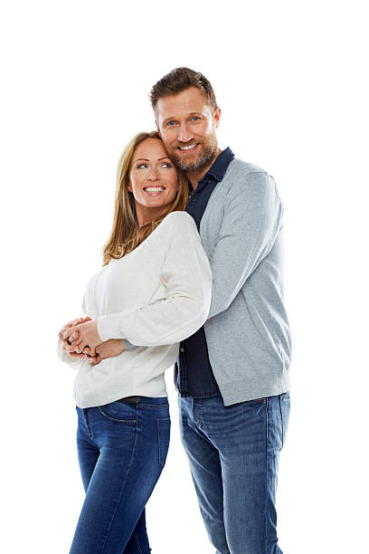 istock Romantic mature couple in love 501553647