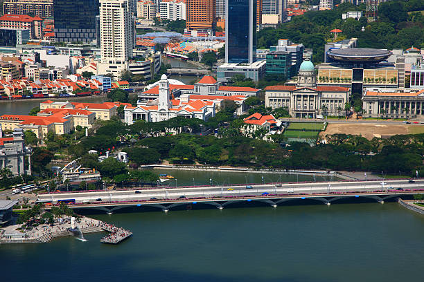 istock Marina Bay district in SINGAPORE 501553661