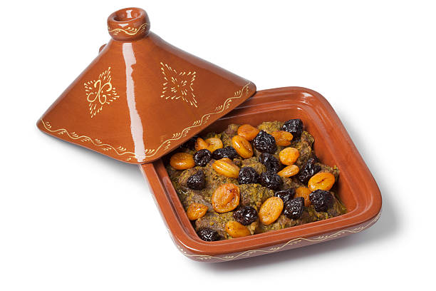 istock Tagine with apricots and prunes 501566274