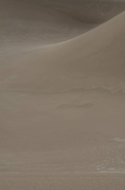 istock Smooth Curve of Sand Dunes Vertical 501566990