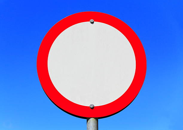 istock Brazilian Blank road sign 501567128