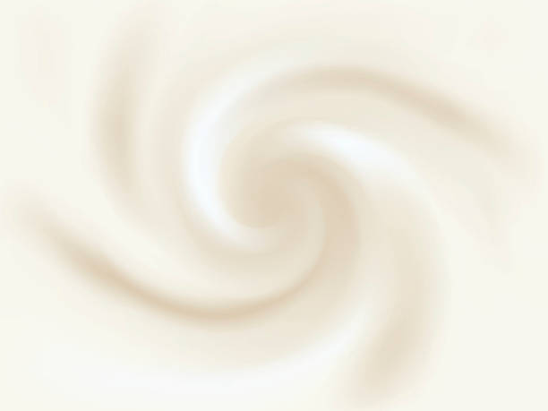 stockillustraties, clipart, cartoons en iconen met milk cream abstract vector texture - room