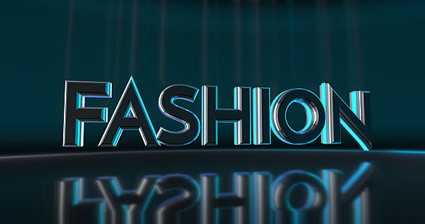 Exclusive High Fashion Concept in 3D Text Luxury Design