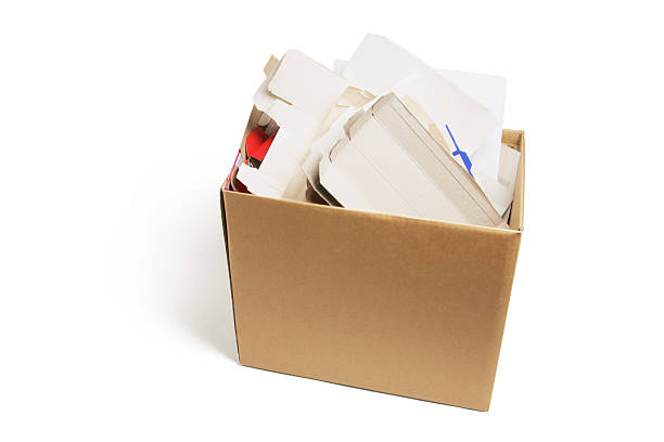istock Waste Paper Products in Carboard Box 501576451