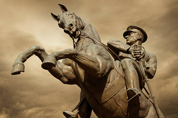 statua di ataturk a samsun, turchia - eastern anatolia foto e immagini stock