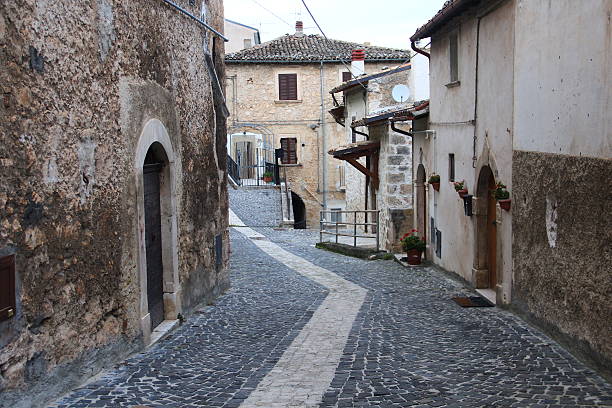 istock Navelli, a medieval town in Abruzzi, Italy 501593128