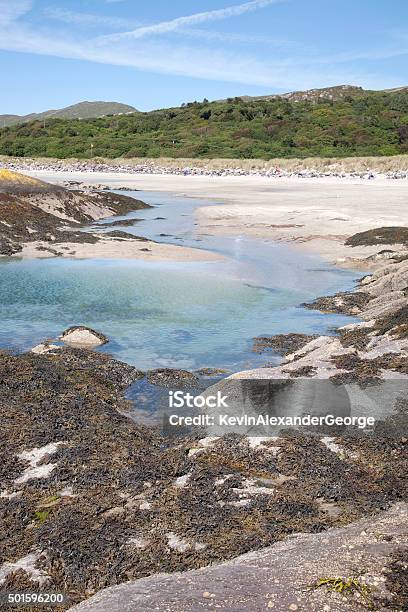 Derrymore Bay Beach Waterville - Fotografie stock e altre immagini di 2015 - 2015, Acqua, Ambientazione esterna