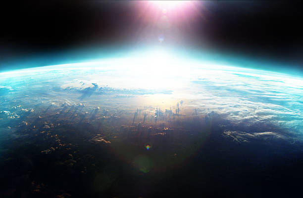 istock Over the horizon a new dawn breaks 501596315