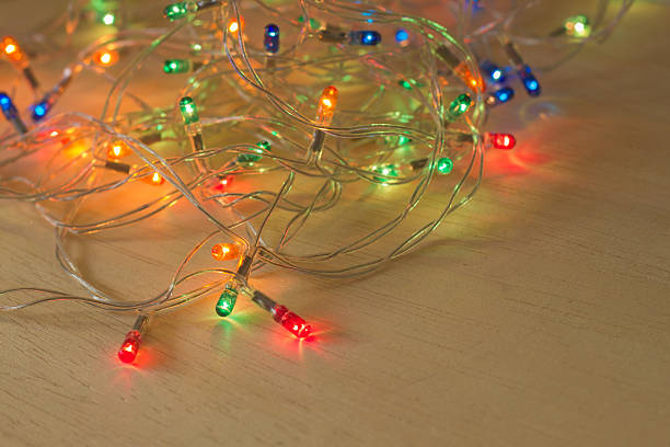 istock wood texture with LED lighting for background 501600884