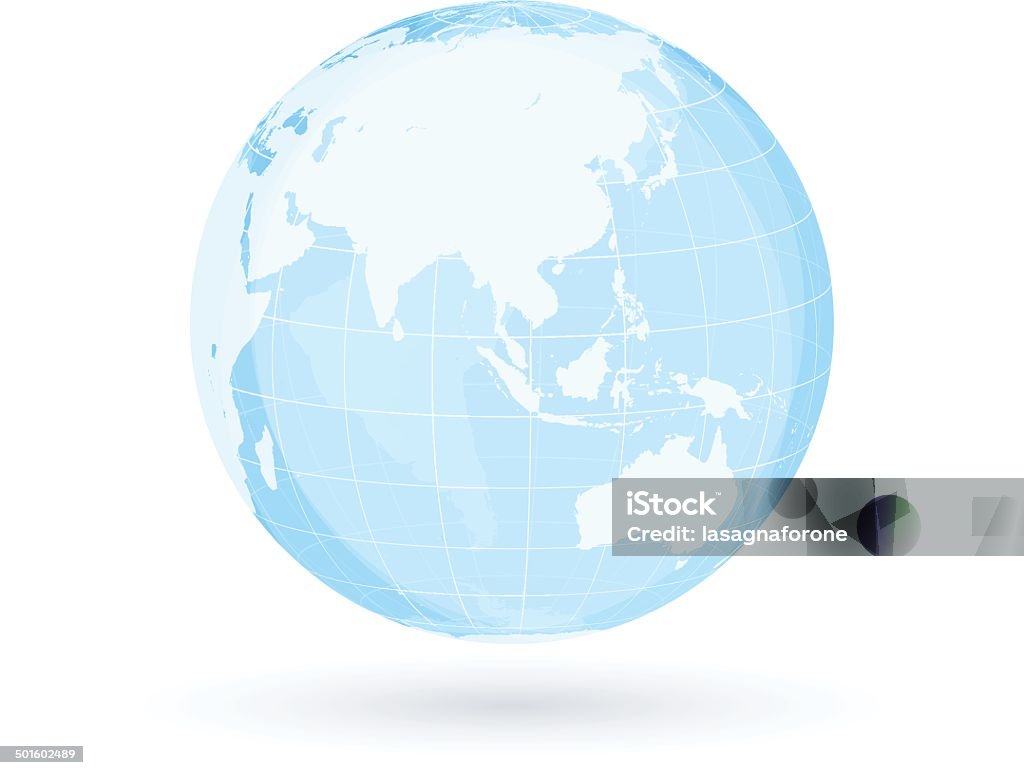 Globe - clipart vectoriel de Globe terrestre libre de droits