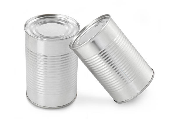canettes tin - can canned food container cylinder photos et images de collection