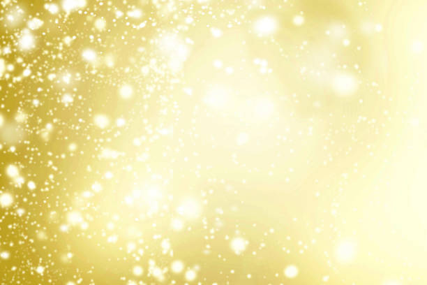 istock Abstract Background with Shimmering lights. Gold and white color 501604870