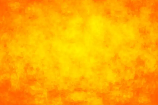 Photo of Abstract orange fire bokeh background