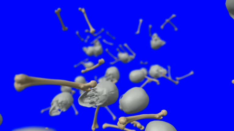 Falling Pbones 210+ Pile Of Human Bones Stock Videos and Royalty-Free Footage - iStock