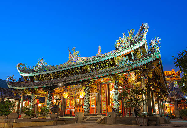 istock Night Scene of Boan Temple 501614335