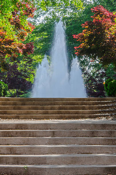 istock Fountain at Top of Stairs 501615591