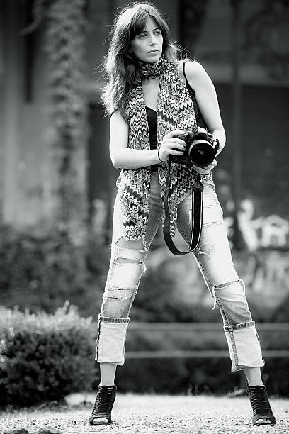 Woman photographer