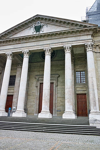 istock The front view of St. Pierre Cathedral in Geneva 501617518