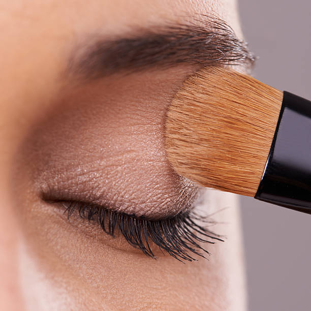 istock Adding a hint of color to her beautiful eyes 501618133
