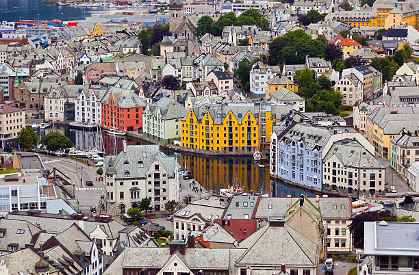 istock Cityscape of Alesund Norway 501619506