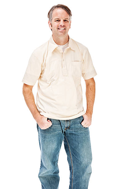 istock Casual Adult Male on White 501620874