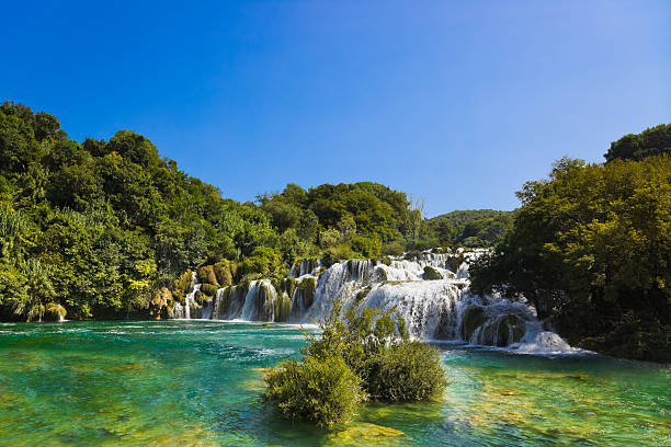 istock Waterfall KRKA in Croatia 501621326