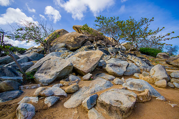 Casibari Rock Formation in Aruba