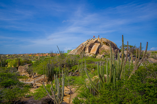 Casibari Rock Formation in Aruba