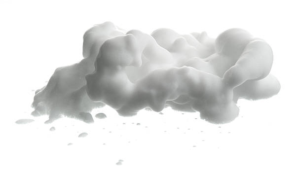 Shave foam (cream) isolated on white stock photo