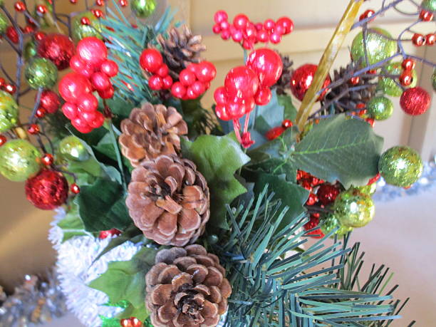 istock Closeup of Christmas display 501629956