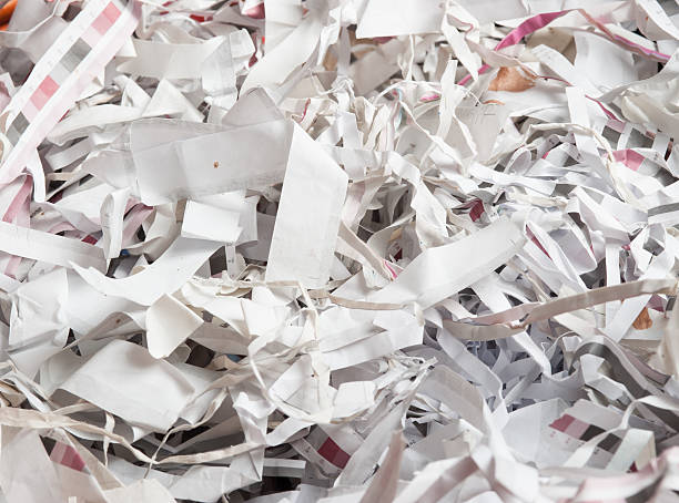 istock closeup of the shredded document paper 501630232