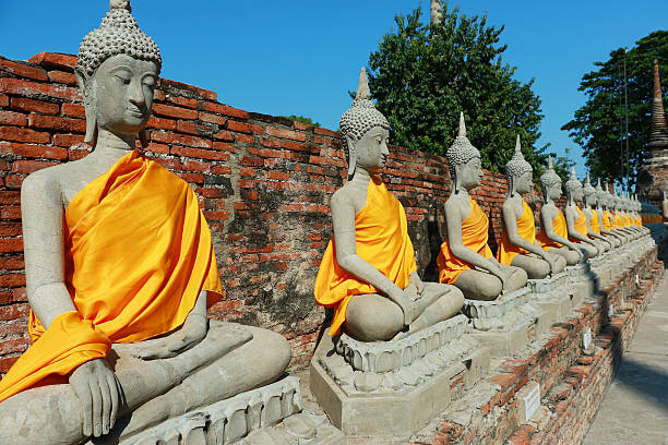 istock Wat Yai Chai Mongkhon Temple in Ayutthaya, Thailand 501631724