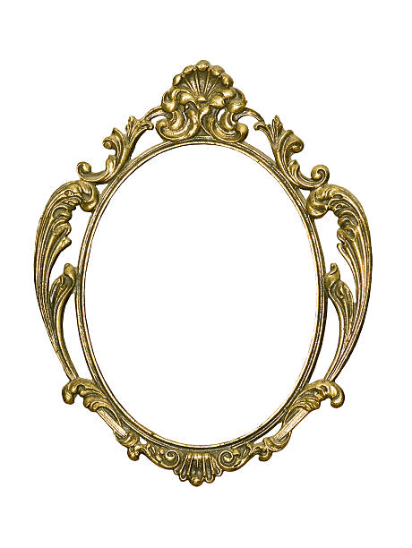 istock beautiful vintage gold frame, photo, image. 501640582