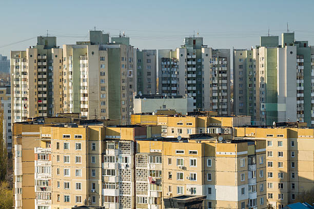 istock Buildings of Chisinau, Moldova 501643846